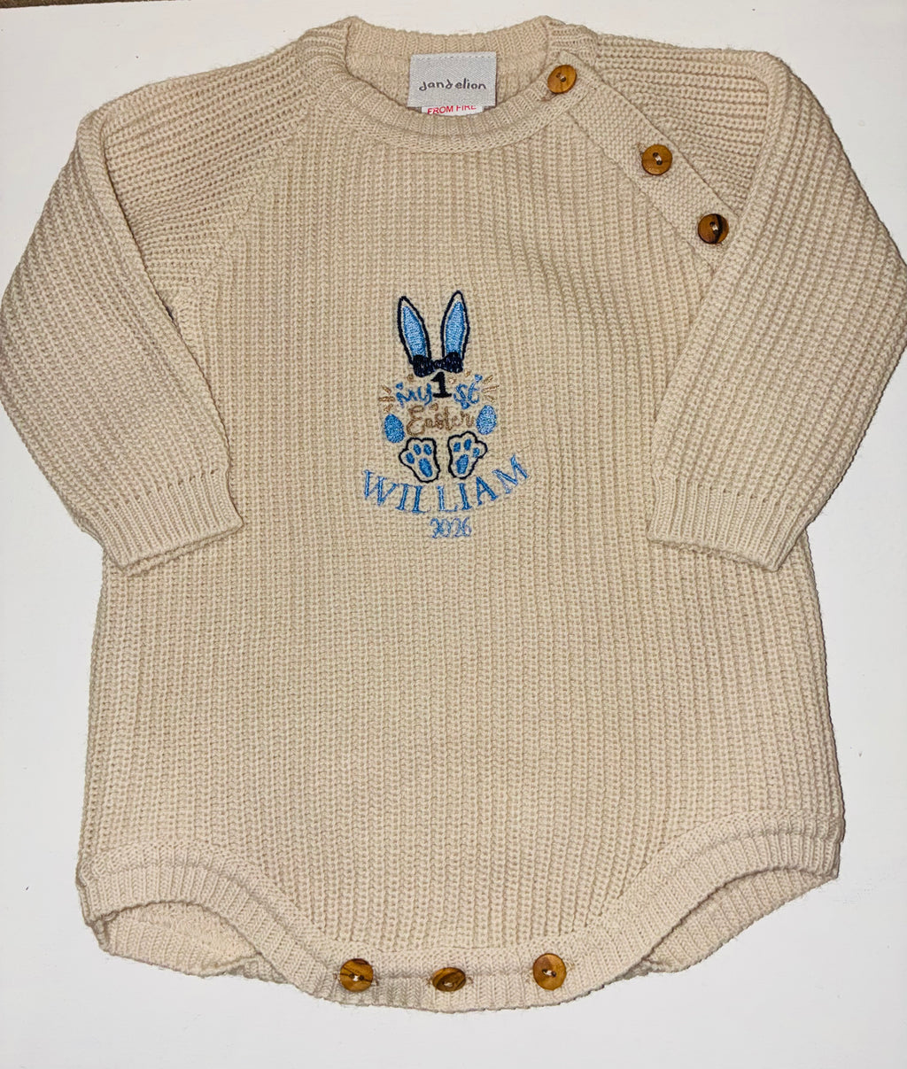 Personalised baby rompers