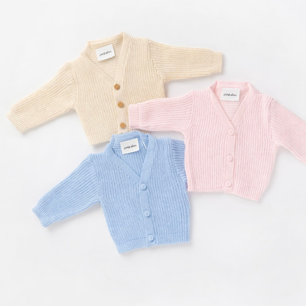 Personalised Baby Knitted Cardigans