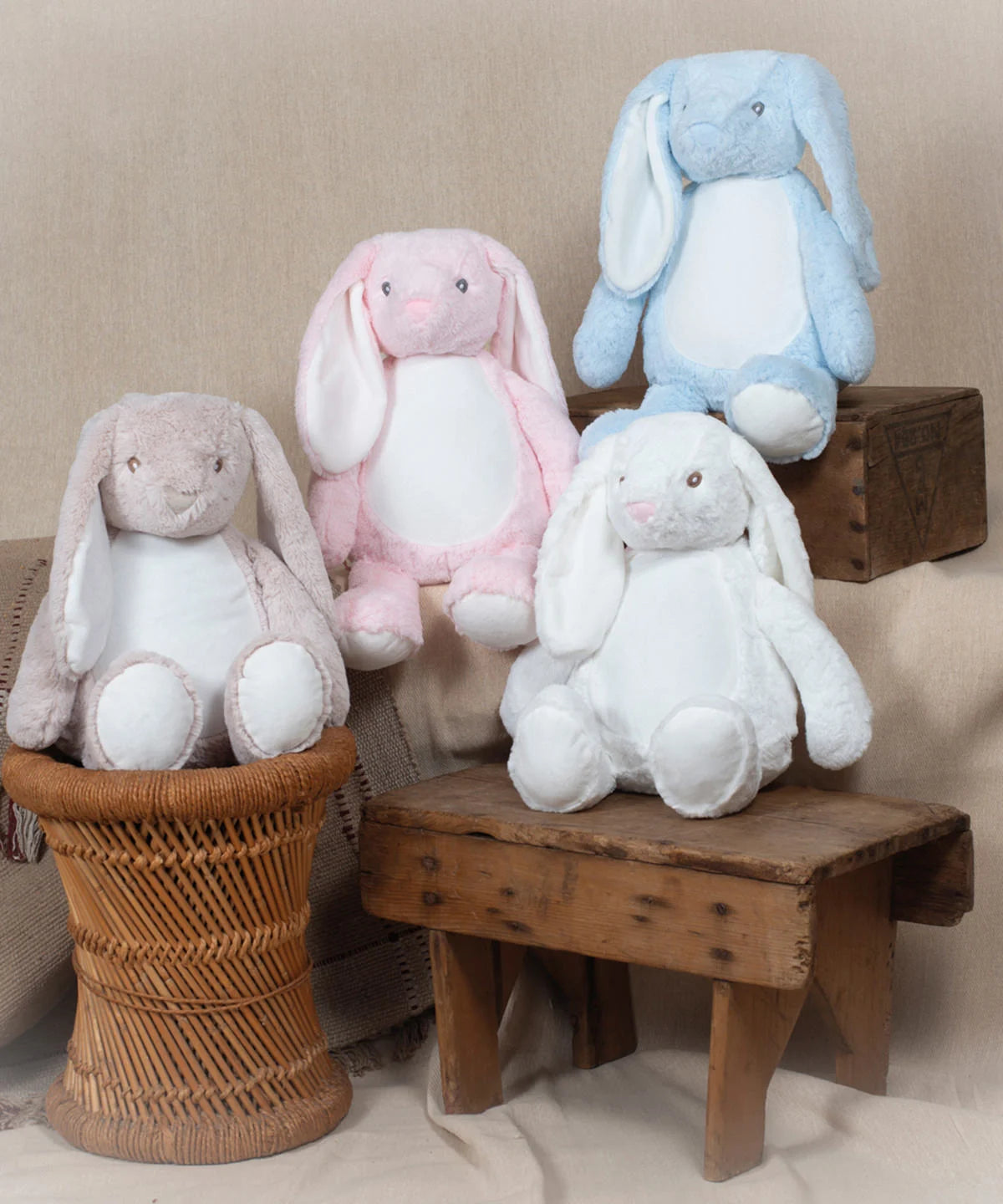 Personalised embroidered soft teddies Great Gifts