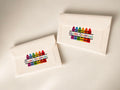 Personalised Crayon Nursery/School Creations Folder A4 Felt Document Folder
