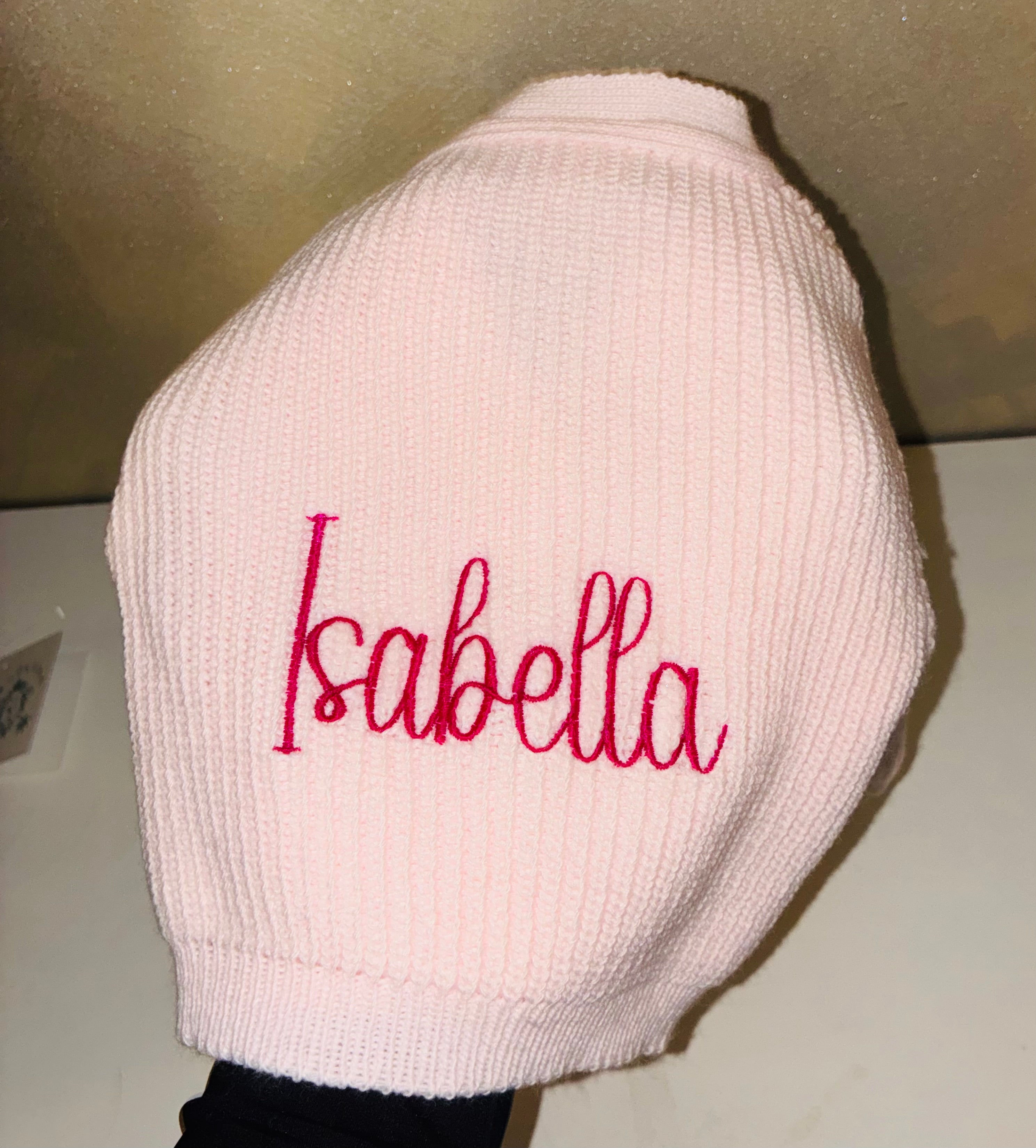 Personalised Baby Knitted Cardigans