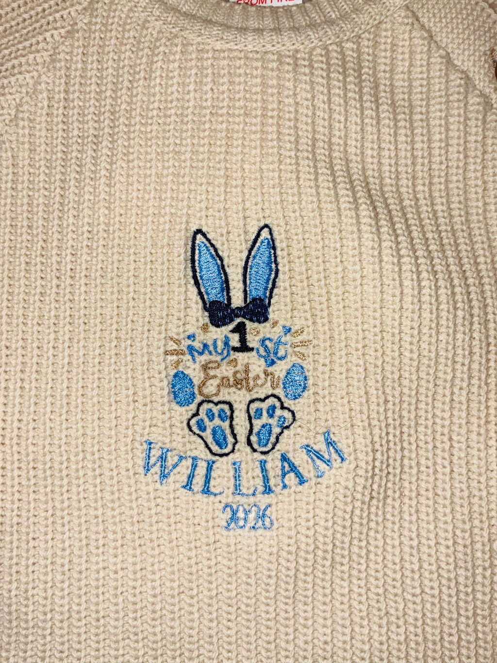 Personalised baby rompers